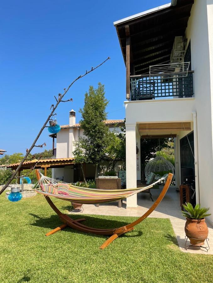 Detached Villa With Sea View Hanioti Luaran gambar